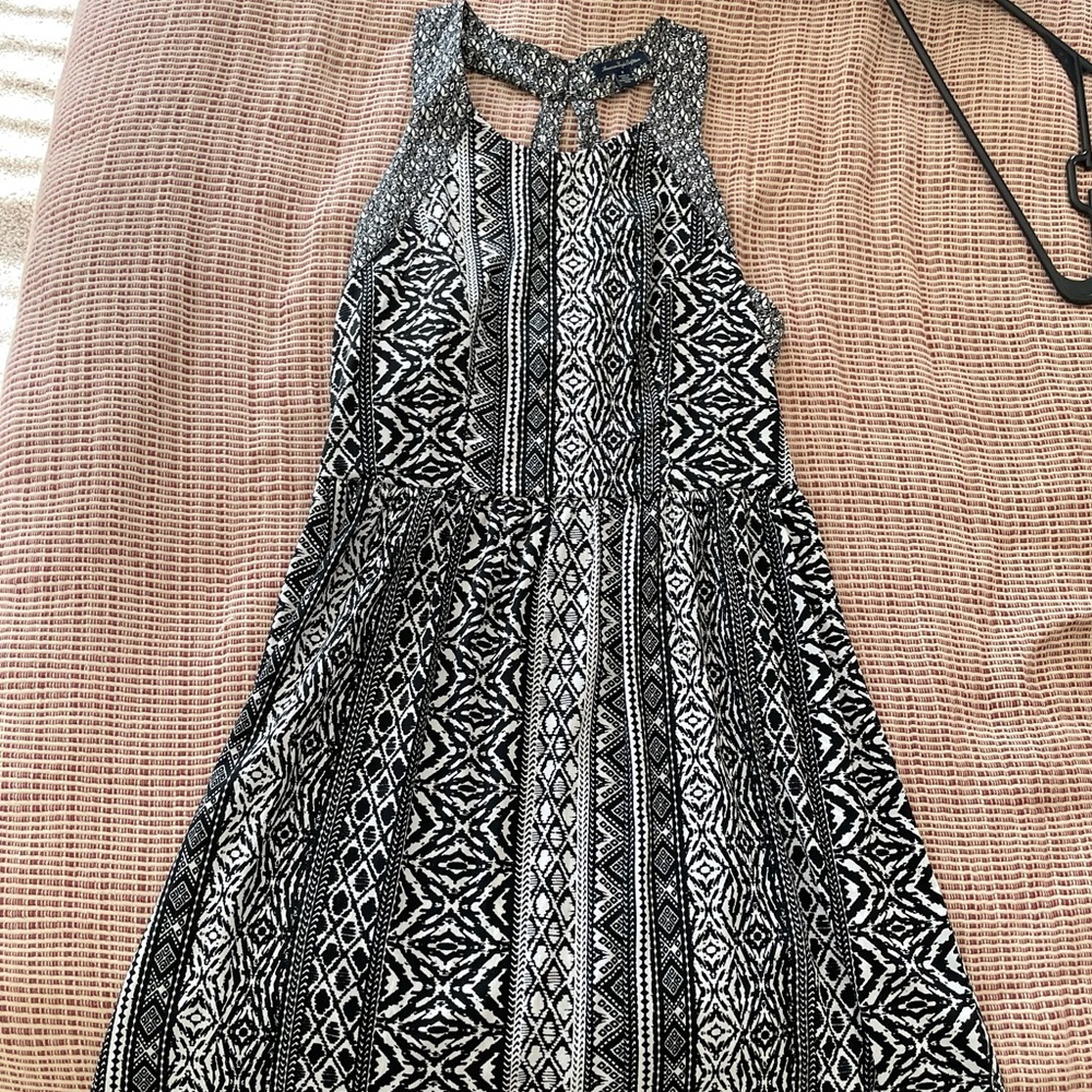 Cross Cross Back Dress
